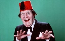 Timeless comedy: a lot of what used to be funny has gone out of date, but not Tommy Cooper