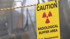 Aerial video shows massive hole in ground at nuclear site
