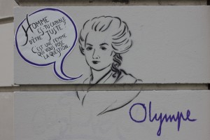 Olympe de Gouges Street art et activisme à Paris