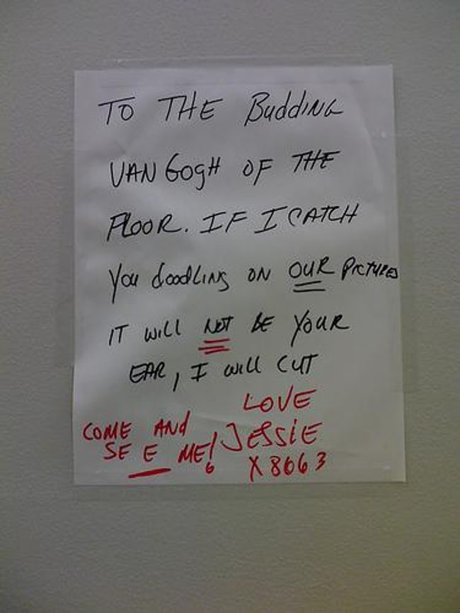 Art Appreciation Seminar is listed (or ranked) 39 on the list 56 Hilariously Passive-Aggressive College Dorm Room Signs