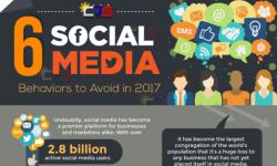 6 Social Media Behaviors to Avoid in 2017 [Infographic] | Social Media Today