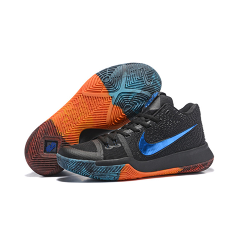Nike Kyrie Irving Shoes 3 blue black orange