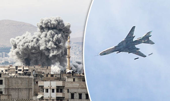 Russia warns US Syrian jet shot down Raqqa