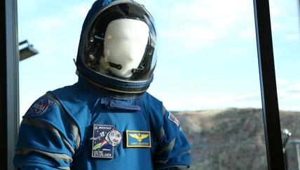 Boeing's new spacesuit up close
