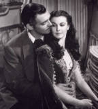 Vivien Leigh - Clark Gable, en "Lo que el viento se llevó" (1939)