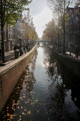 Autumn canal