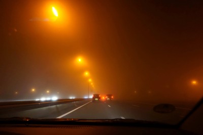 Such foggy on the autobahn