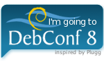 Going to debconf!