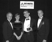 Photo of Dr. Kastner and others with the Howley prize