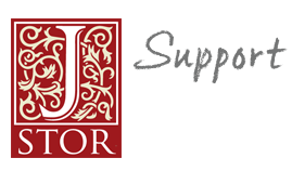 JSTOR Support