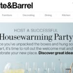 Weekly Brand Inspiration: Crate & Barrel Email Journeys