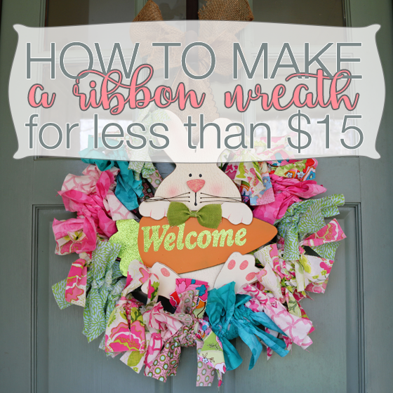 How To Make A Ribbon Wreath For Less Than $15 6 Daily Mom, Magazine For Families