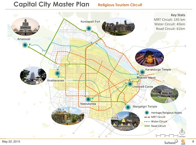 Amaravathi master plan tourism