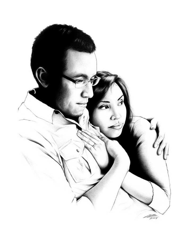 couple-ink-drawing