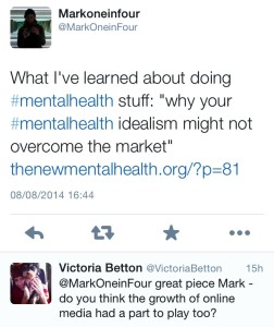 Curating mental health content online – what do you think?