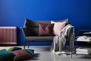 The Hay and Ikea Ypperlig two-seat sofa, €295, cushion covers, €5, throws, €9, and magazine rack, €15, arrived at the Dublin store last week. <a href="http://www.ikea.ie">ikea.ie</a>