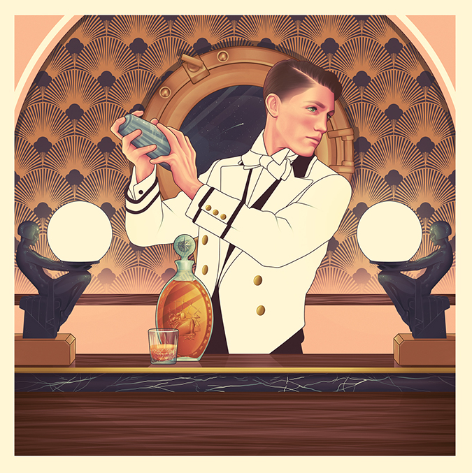 Illustration for The Macallan by Jack Hughes