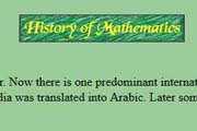 History of Mathematics Page