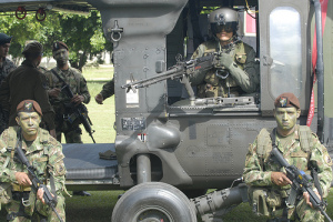 Colombian National Army Soldiers. Source: US Department of Defense (Flickr)