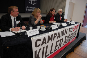 Campaign to Stop Killer Robots campaign launch in April 2013
