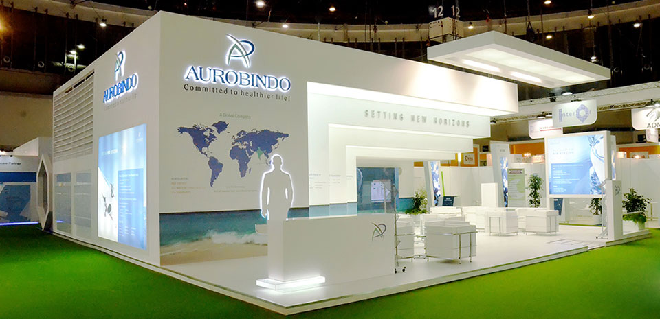 Exhibition Stall Design for Aurobindo
