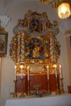 Luže, baročni stranski oltar