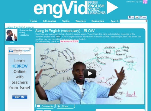 EngVid - ciekawa strona do nauki angielskiego