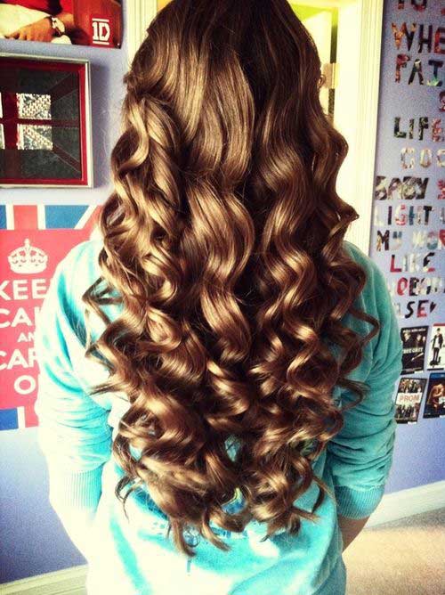 Big Curly Hair Style