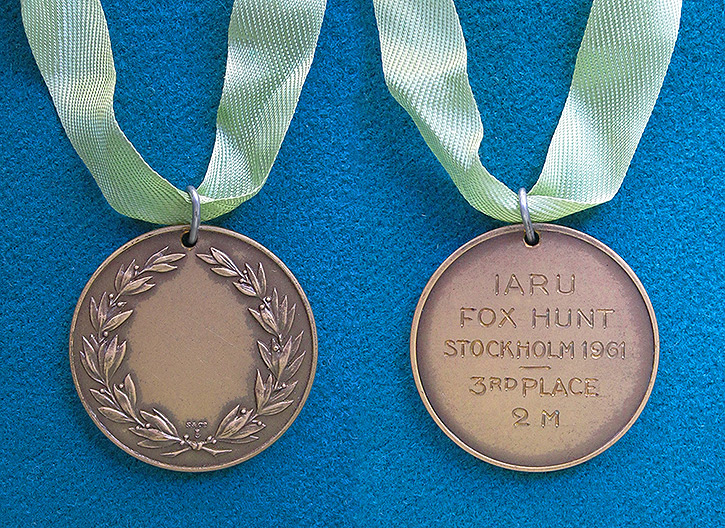 Медаль чемпионата Европы 1961 года