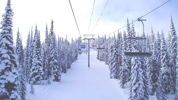 Sun Peaks Resort is located 50 kilometres northeast of Kamloops, B.C.