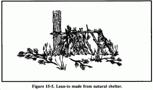 lean-to-shelter