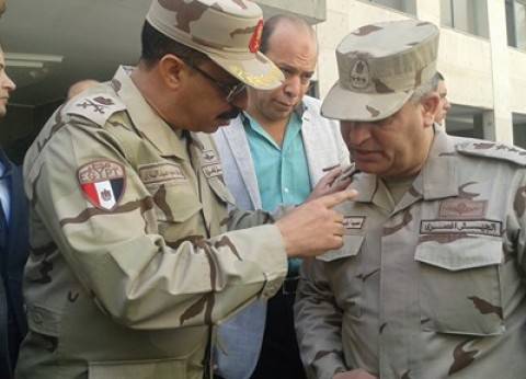 قوات تأمين الجيش تتفقد لجان الانتخابات ببورسعيد