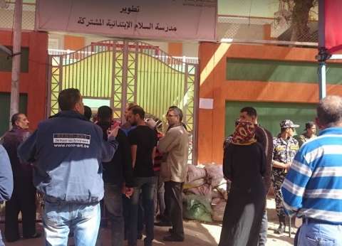 تأخر فتح لجان السلام في بولاق أبو العلا لمدة نصف ساعة