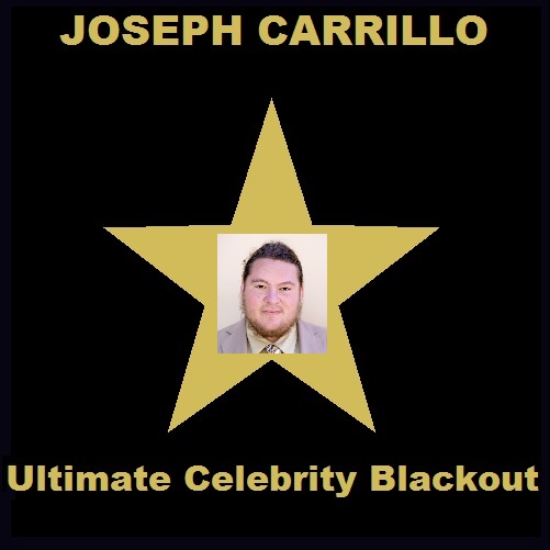 Joseph Carrillo - Ultimate Celebrity Blackout - Album Cover