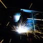 A welder fabricates a steel structure at an iron works facility in Ottawa, Ontario, Monday, March 5, 2018. United States President Donald Trump has lobbed a grenade of uncertainty onto the NAFTA negotiating table, suggesting that tariffs on Canadian and Mexican steel are now dependent on whether the countries agree to a new trade pact. (Sean Kilpatrick/The Canadian Press via AP)