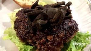 Would you eat this scary looking burger?