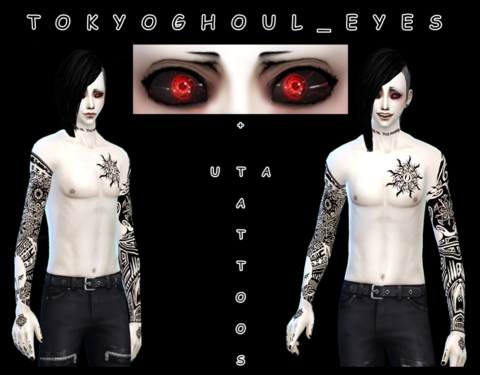 Tokyo Ghoul Eyes. 