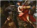 San Francesco d'Assisi confortato dall angelo