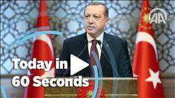Today in 60 seconds