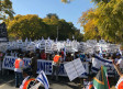 SOUTH AFRICA'S Christian population demonstrate against downgrading the country's embassy in Tel Avi