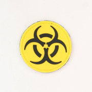 Bio Hazard Logo Rubber Patch