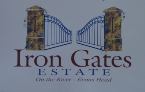 Extract from public pamphlet advertising the Iron Gates development back in the 1990's