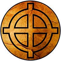 simbolos celtas cruz solar