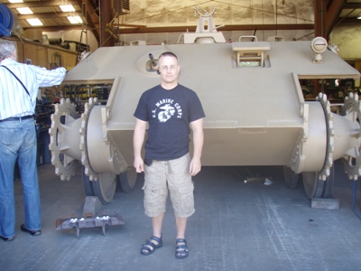 Panther Rebuild.  Jacques Littlefield Tank Museum Circa. 2007