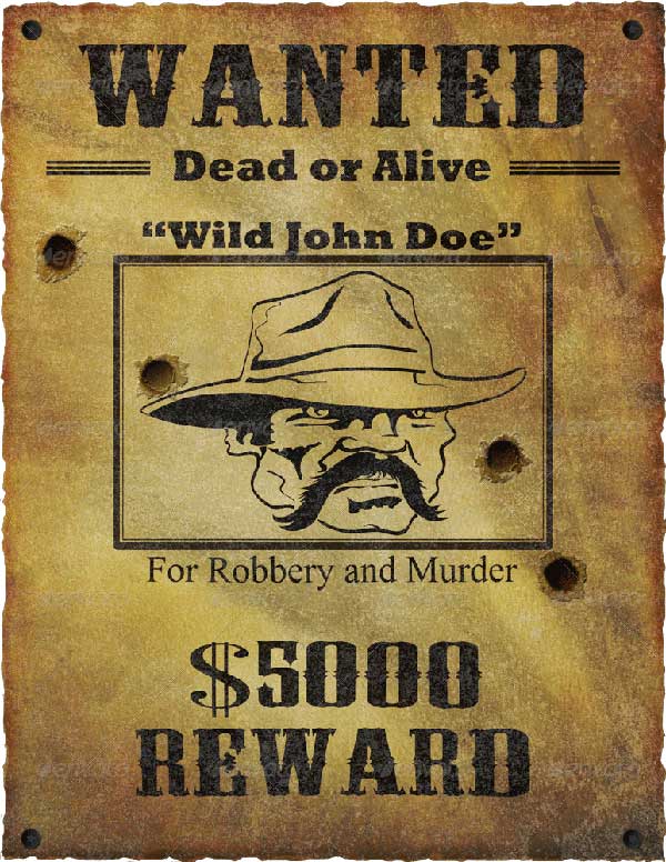 Wanted-Poster-Mock-Up-Template