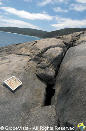 Blowholes, warning, Albany, Western Australia