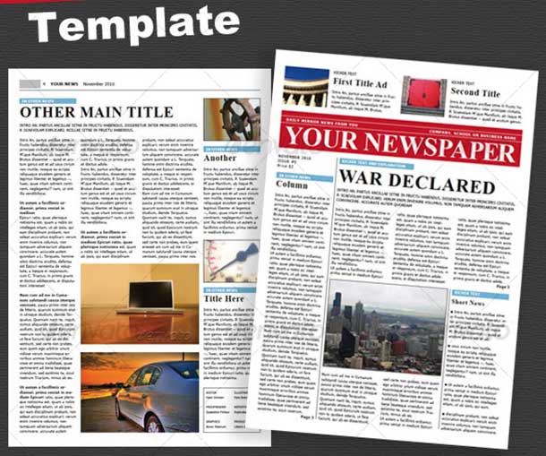 4-page-newspaper-templates
