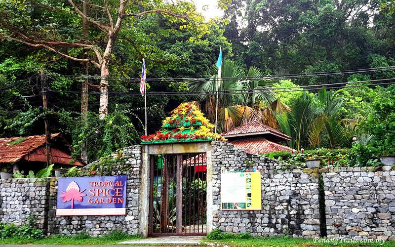 Tropical Spice Garden Entrance