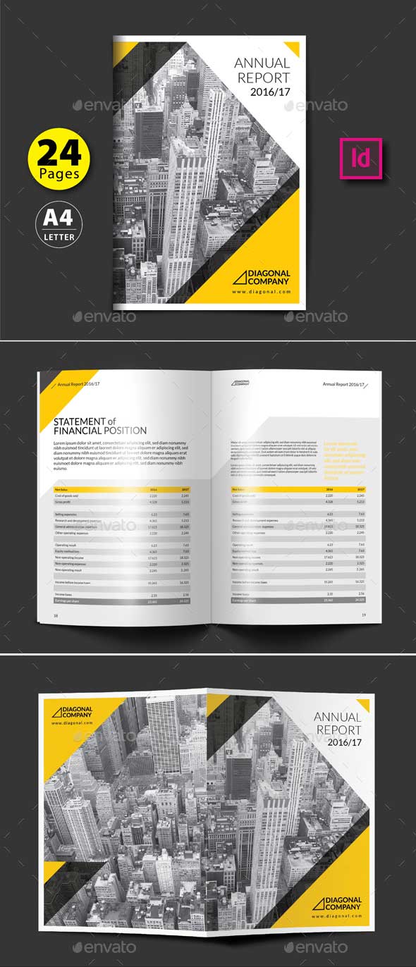 annual-report-design-template