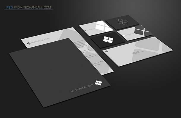 free stationery mock-up collection